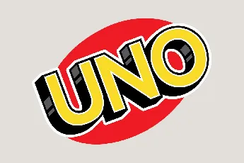 UNO font