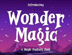 Wonder Magic font