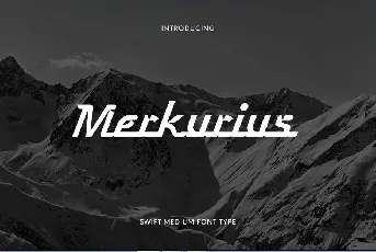 Merkurius Fancy font