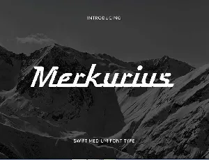 Merkurius Fancy font