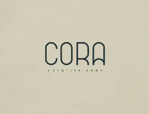 Cora font