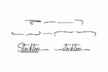 Stockton Demo font