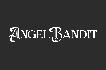 Angel Bandit Demo font