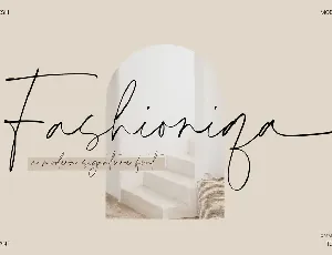 Fashioniqa font