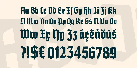 Grobe Deutschmeister font