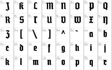 Grobe Deutschmeister font