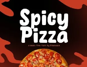 Spicy Pizza font