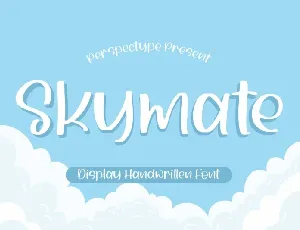 Skymate font