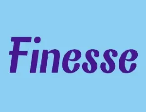 Finesse Sans Serif font