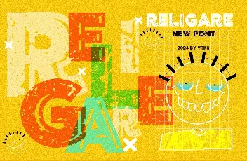 VTKS- RELIGAR font