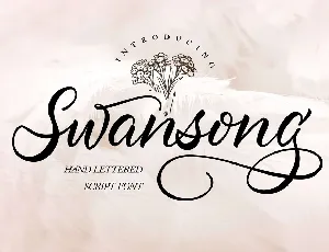 Swansong font