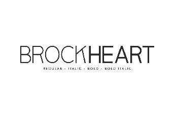 Brockheart Demo font