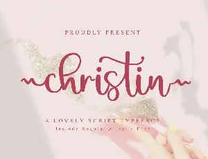 Christin font