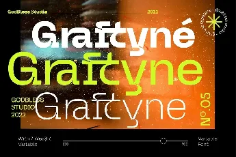 Graftyne font