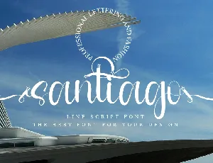 Santiago font