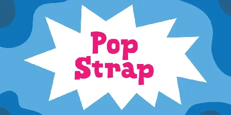 Pop Strap DEMO font