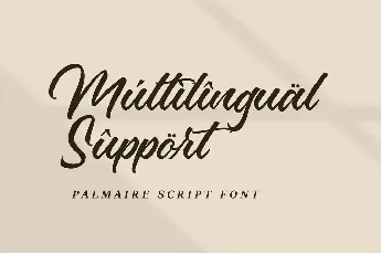 Palmaire font