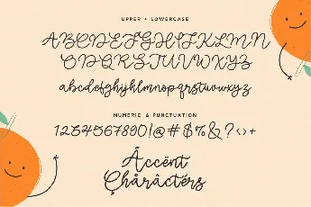 Orange Beauty font