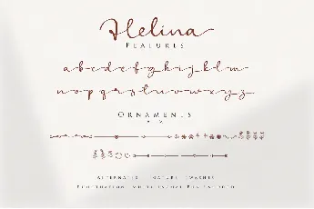 Helina Script Family font