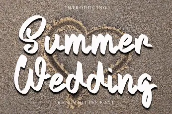 Summer Wedding font