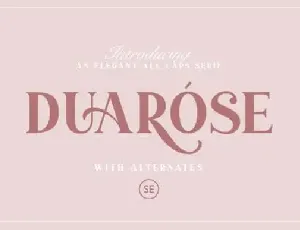 Duarose Serif font