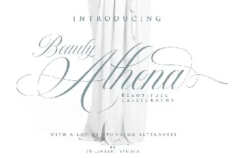 Beauty Athena font