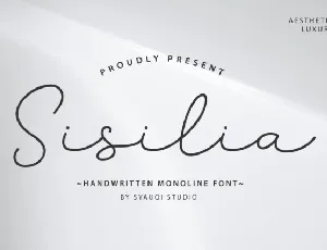Sisilia font