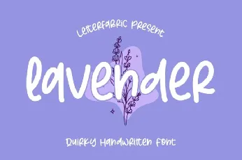 Lavender Typeface font