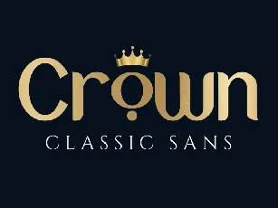 Crown Typeface Free font