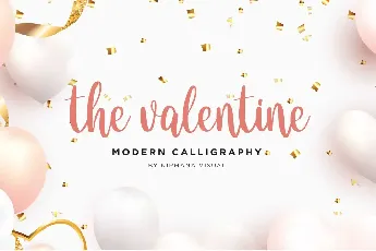 The Valentine font