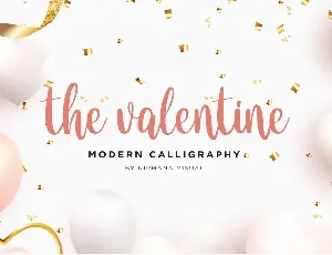 The Valentine font