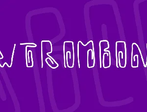 PWTrombone font