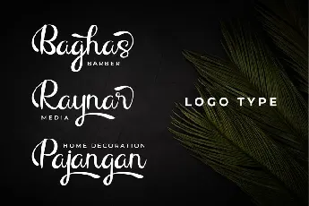 Raliqa Modern Calligraphy font