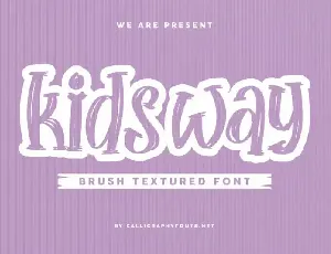 KidsWay Script font