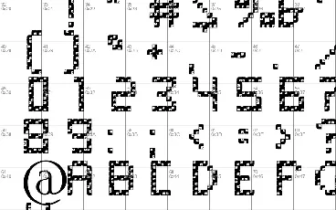 Dofded X font