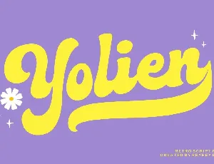 Yolien font