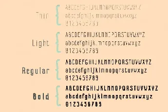 Impreciso Handmade Family font