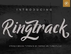 Ringtrack font