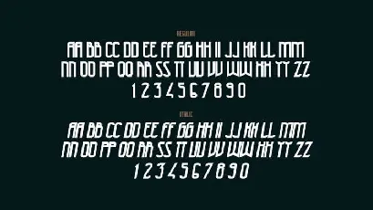 47 Typeface Free font