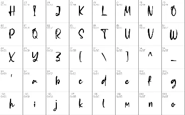 Chromatical font