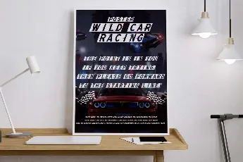 Fast Speed Demo font