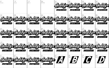 Fast Speed Demo font