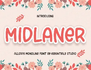 Midlaner font