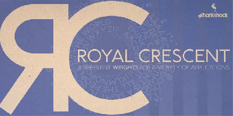 Royal Crescent font