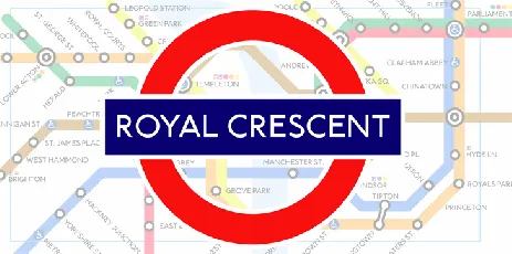 Royal Crescent font