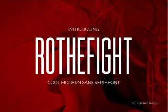 Rothefight Sans Serif font