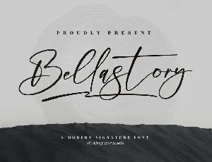 Bellastory font