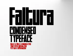 Faltura font