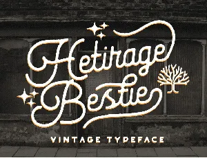 Heritage Bestie font