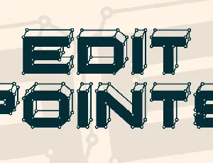 Edit Points font